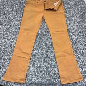 Active Ride Shop Jeans Men 36x34 Brown Straight Denim Pants Outdoor